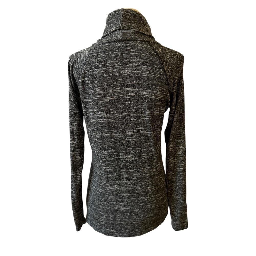 Nomadic Traders Top Sweater Turtleneck Heather Gr… - image 5